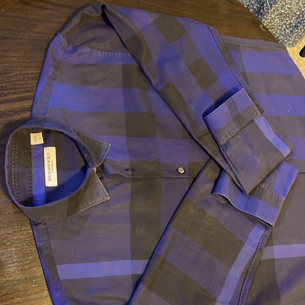 Burberry London Kensington tonal stripe slimmmmm fit